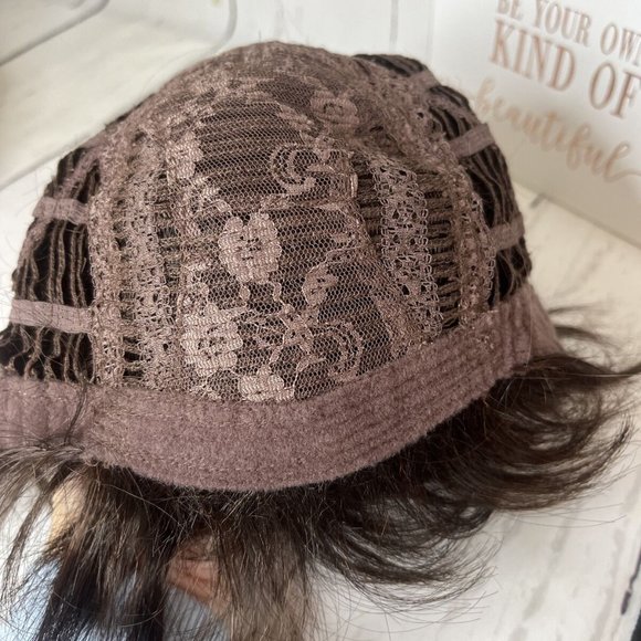 Open Box ellen wille Click | Short Synthetic Wig (Basic Cap) - Dark Chocolate M - Picture 6 of 8